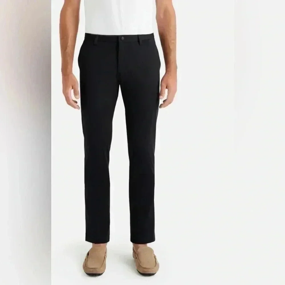 RHONE Slim Commuter Pants Sz 35 Black